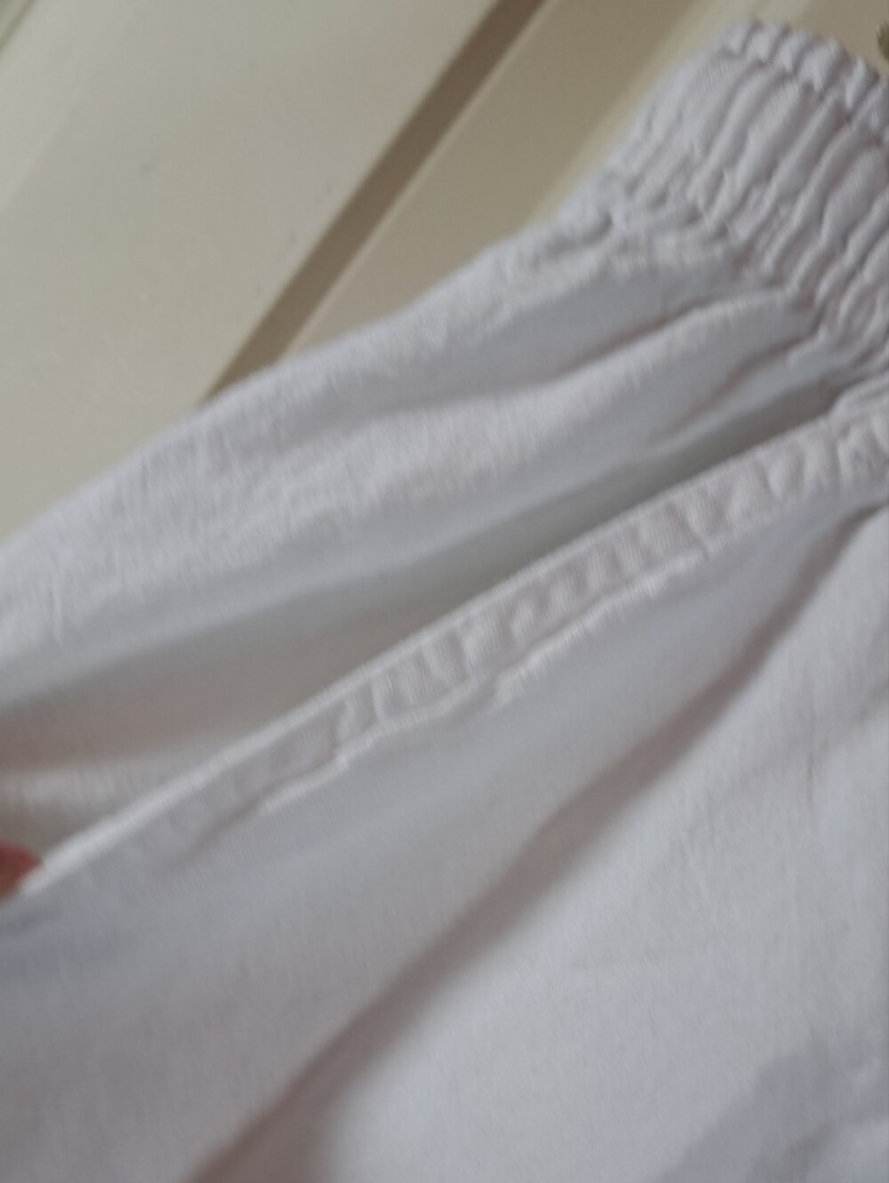 Erika Women's White Athletic Pull-On Shorts - Picture 3 of 5